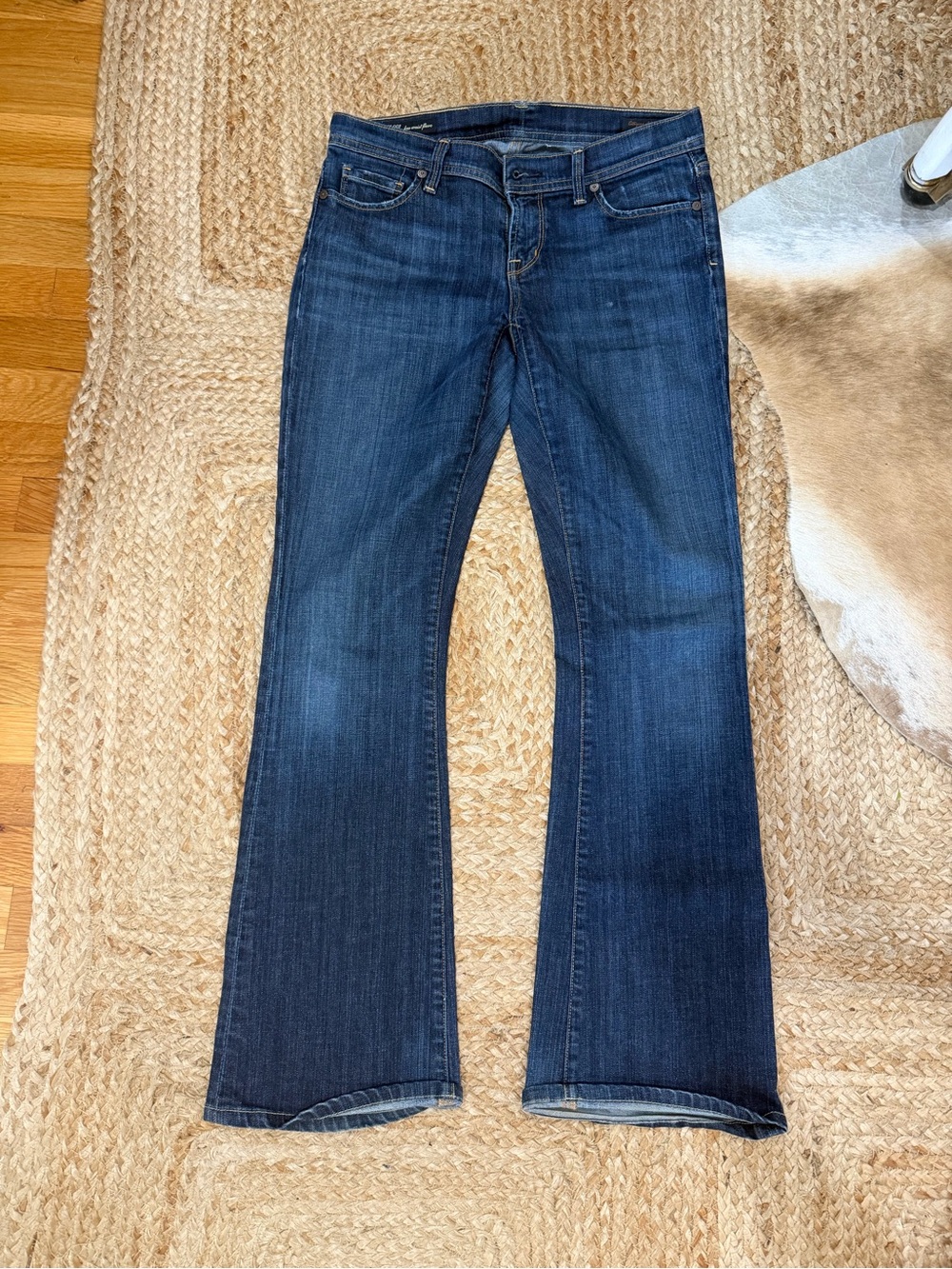 Early 2000’s Citizens of Humanity Classic Dark Wash Women's Bootcut Jeans - Blue